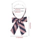 thumbnail image 2 of INSPIRE CHIC Pajaritas para Mujeres Elegantes Banda Elástica Ajustable Pre-anudada Rayas 1 pieza Azul Marino Rosa, 2 of 6