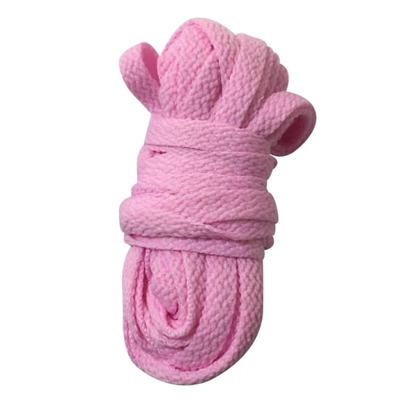 Cordones ANUFER 3,7 m Rosa para Botas de Rodilla