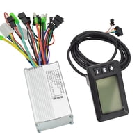 Ioensy - Controlador De Bicicleta Eléctrica Controlador Sin Escobillas Con Panel De Pantalla Lcd 36V 60V