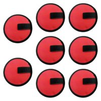 Ioensy - 8 Piezas Cubiertas De Señuelos Livianos Guardia De Señuelos Cubiertas De Gancho De Señuelo Para Caña De Pescar Rojo