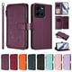 thumbnail image 3 of Funda Cartera Mariposa para [Motorola Moto G 2025 5G] con Soporte y Cremallera Violeta, 3 of 6