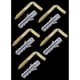 thumbnail image 1 of Tornillo Escuadra y Tarugo Nylon 1 1/2" / 6mm 5 juegos - Rukafe Basics, 1 of 2