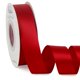 thumbnail image 1 of Cinta Ribbli de satén rojo de doble cara, 2,5 cm x 22,86 m de forma continua, 1 of 4