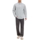thumbnail image 2 of INSPIRE CHIC Camisetas Henley de Hombre de Manga Larga con Bolsillo en el Pecho y Botones Camiseta Casual XL Gris Claro, 2 of 6