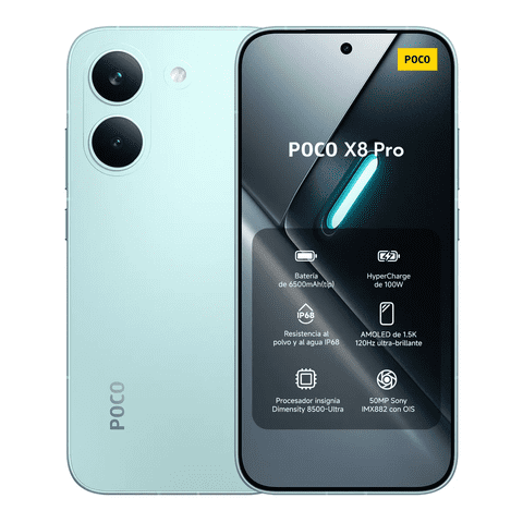 Xiaomi - Poco X8 Pro Verde 8Gb + 256Gb
