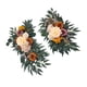 thumbnail image 5 of 2 Piezas Guirnalda para Arco de Boda Flores Artificiales Arreglo de Rosas de Seda Decoración de Centro de Mesa Adecuada para Ceremonias Recepciones Fo Marrón, 5 of 5