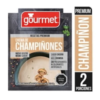 Crema De Champiñones Premium (2 Porciones) Sobre 50 G Gourmet