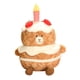 thumbnail image 1 of Muñeco De Oso Con Pastel De Cumpleaños, Juguete De Peluche De La Suerte Para Oficina, Hogar, Fiesta, Recuerdo, 25cm, 1 of 3