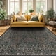 thumbnail image 2 of Alfombra Urownmat de 240 x 300 cm, lavable, verde, para salón o dormitorio, 2 of 8