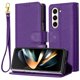 thumbnail image 1 of Funda Cartera para Samsung Galaxy Z Fold 6 Tarjetero Soporte Magnético y Correa Morado, 1 of 5