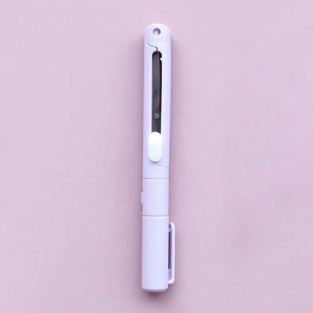 Get Creative Anywhere with our Foldable Pencil Scissors and Utility Knife - Perfect for Students and Travel Journals!