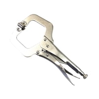 Magideal - Alicates De Sujeción Tipo C De Metal Ajustables Con Almohadillas Giratorias, Herramienta Manual, Alicates De Soldadura, Mordaza De Banco Para Gabinete 11 Pulgadas