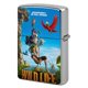 thumbnail image 1 of La vida salvaje-theme Copper Metal Lighter Shell, Premium Replacement Refillable Lighter Case with Durable Metal Construction, Compatible with Zippo and Most Standard Lighter Models, 1 of 6