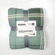 thumbnail image 3 of Frazada Polar-Sherpa Estampada 1.5 P Tartan Verde, 3 of 3