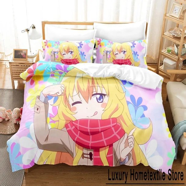 New Cartoons Gabriel Dropout Bedding Set Bed Set Adult Kid Bedroom Duvet cover Sets Bed Sheets