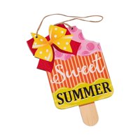 Bothyi - Letrero Colgante De Helado Sandbeach Para El Hogar, Cafetería, Ventana, Decoración De Puerta, Dulce Verano