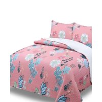 Genérico - Cubrecama Quilt Sherpa 2 Plazas 230X250 20