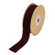 thumbnail image 3 of 5 yardas de 1 "ancho rollo de cinta de terciopelo para manualidades bricolaje broches para el cabello Borgo?a, 3 of 5
