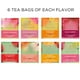 thumbnail image 2 of Caja de variedades verdes y herbales de Tea Taylors of Harrogate, 48 unidades, 2 of 6