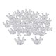 thumbnail image 2 of 50 Uds Encantadores Dijes De Corona Colgantes 3D Para Collar DIY Manualidades Joyería Estilo F, 2 of 5