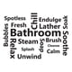 thumbnail image 1 of Decomural Bathroom Words Bathroom WS-40926, 1 of 2