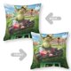 thumbnail image 2 of Leo Fundas de almohada de terciopelo con tema, regalos de funda de almohada, decoración para el hogar, cojín de lanzar, regalo de cumpleaños para fans y parejas.66*66cm., 2 of 6