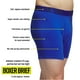 thumbnail image 3 of Calzoncillos tipo bóxer adidas de algodón elástico para hombre, paquete de 4, 3 of 3