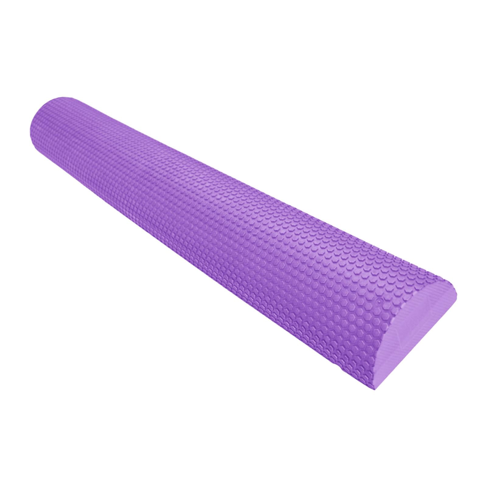Magideal - Rodillo De Espuma Eva Portátil Premium Fascia Flexibilidad Almohada Espalda Rodillo Espuma Para Dolor De Espalda Muscular Bloques De Yoga , Púrpura 60cm