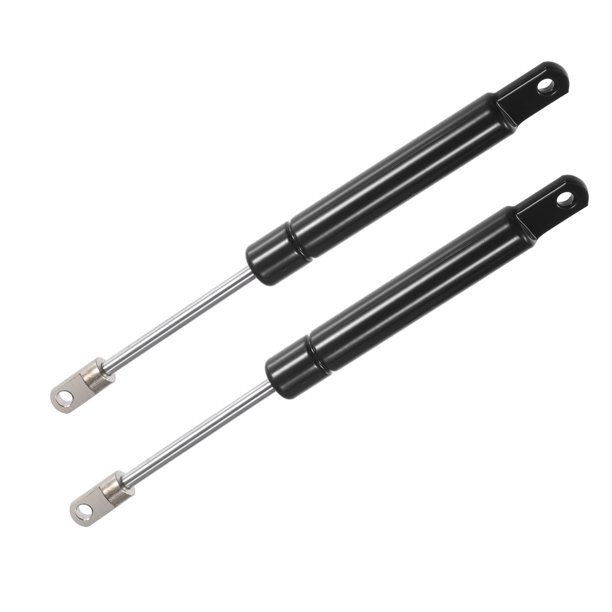 Unique Bargains 2 Piezas 6" 22.5Ib/100N Soportes de Elevación Negros Puntales Amortiguadores Resorte de Gas Universal para RV Coche Camión Barco Ventana Armario Puerta Cubierta Tapas