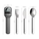 thumbnail image 2 of Juego de utensilios ZOKU Pocket de acero inoxidable con tenedor y cuchara, 2 of 4