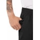 thumbnail image 4 of Pantalones Holgados Livianos para Hombre Chef Works, Negros, 2XL, 4 of 5