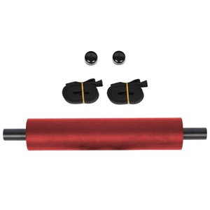 Ioensy - Reposapiés Para Asiento De Kayak, Reposapiés Para Barco Con 2 Correas, Repuestos, Práctico Rojo