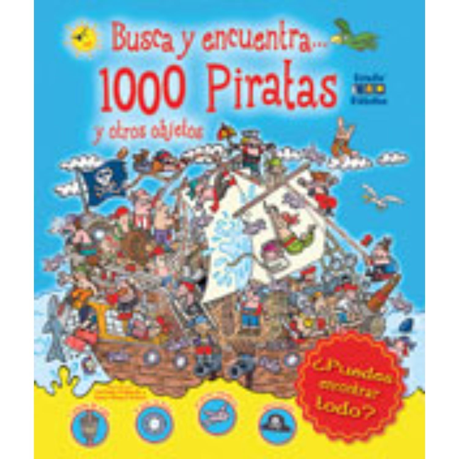 Edimat Libros - 1000 Piratas Y Otros Objetos -busca Y Encuentra...-