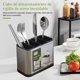 thumbnail image 2 of Organizador De Cubiertos Bandeja Escurridor Acero Inoxidable, 2 of 7