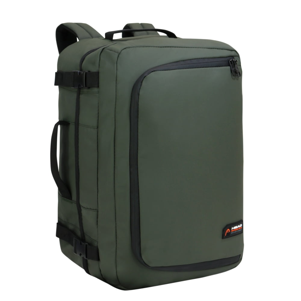 Mochila De Viaje Premium Traveler Verde Militar Head