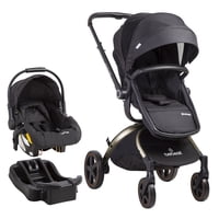 Coche Cuna Travel System Deluxe 360° Sx Dorado Bebesit