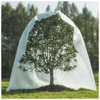 Xusx111 - 7.87 X 6.56 Ft Cubiertas De Plantas Protección Contra La Congelación, Cubiertas De Plantas Para Plantas Al Aire Libre De Invierno Con Cordón Y Cremallera, Cubiertas De Plantas De Invierno Pr