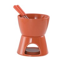 Magideal - Juego De Fondue, Olla De Para Derretir, Máquina Para Fondue Con 2 Tenedores, Juego De Cuencos Para Olla Caliente Para Derretir, Olla Para Fo