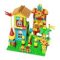 Genérico - Juego Academia Bloques Construccion Escuela Didactico 189Pcs