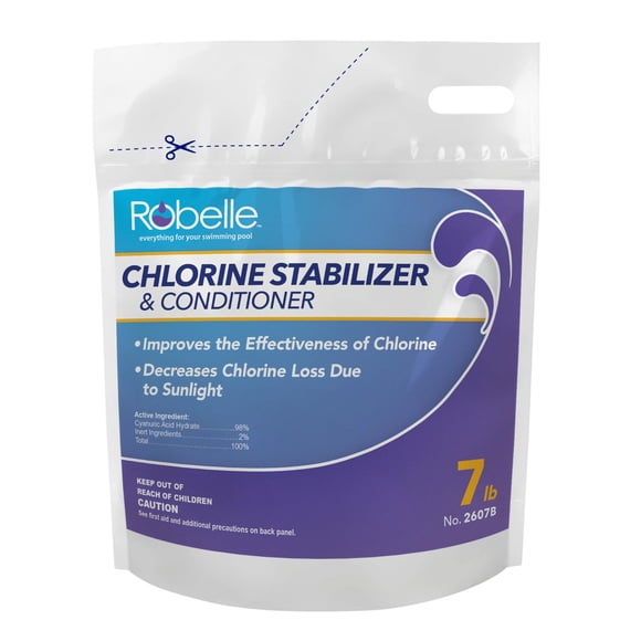Estabilizador para Piscinas Robelle 3.2 kg Acondicionador de Cloro