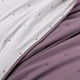 thumbnail image 3 of Cubrecama de Algodon King Liso Morado, 3 of 3