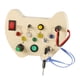 thumbnail image 2 of Tablero Ocupado Con Luz LED Para Aprendizaje Preescolar Avión Viaje Juguete Niños Niñas, 2 of 5