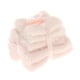 thumbnail image 4 of Juego De Toallas De Baño Modelo Toalla En Miniatura Para Casa De Muñecas 1:12, Color Rosa, 4 of 5