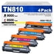 thumbnail image 1 of Cartucho de tóner DMGE TN810 pack de 4 de alto rendimiento, 1 of 6