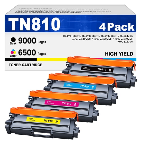 Cartucho de tóner DMGE TN810 pack de 4 de alto rendimiento