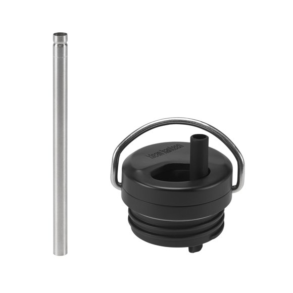 Pajilla y Tapa Giratoria TKWide Klean Kanteen Negra