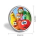 thumbnail image 2 of Insignia de Botón Desmarcar Veggietales 2.8 cm, 2 of 6