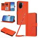 thumbnail image 1 of Funda Cartera Trébol para Xiaomi Poco C71 4G con Ranuras Tarjetas y Carga Inalámbrica Naranja, 1 of 6
