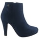 thumbnail image 1 of Botin Chalada Mujer Plataform-2 Azul Marino Casual, 1 of 7