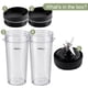 thumbnail image 4 of Vasos de repuesto para batidora Equust Ninja de 16 onzas con tapas con cierre hermético, 4 of 6